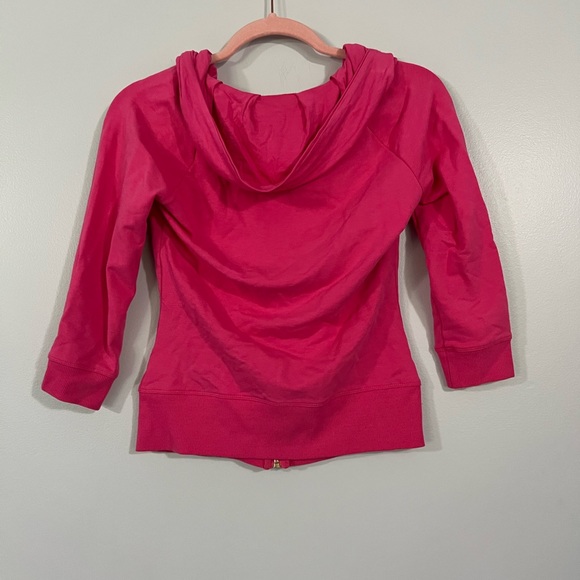 Gold rhinestone Bebe zip up sweater - Picture 7 of 7